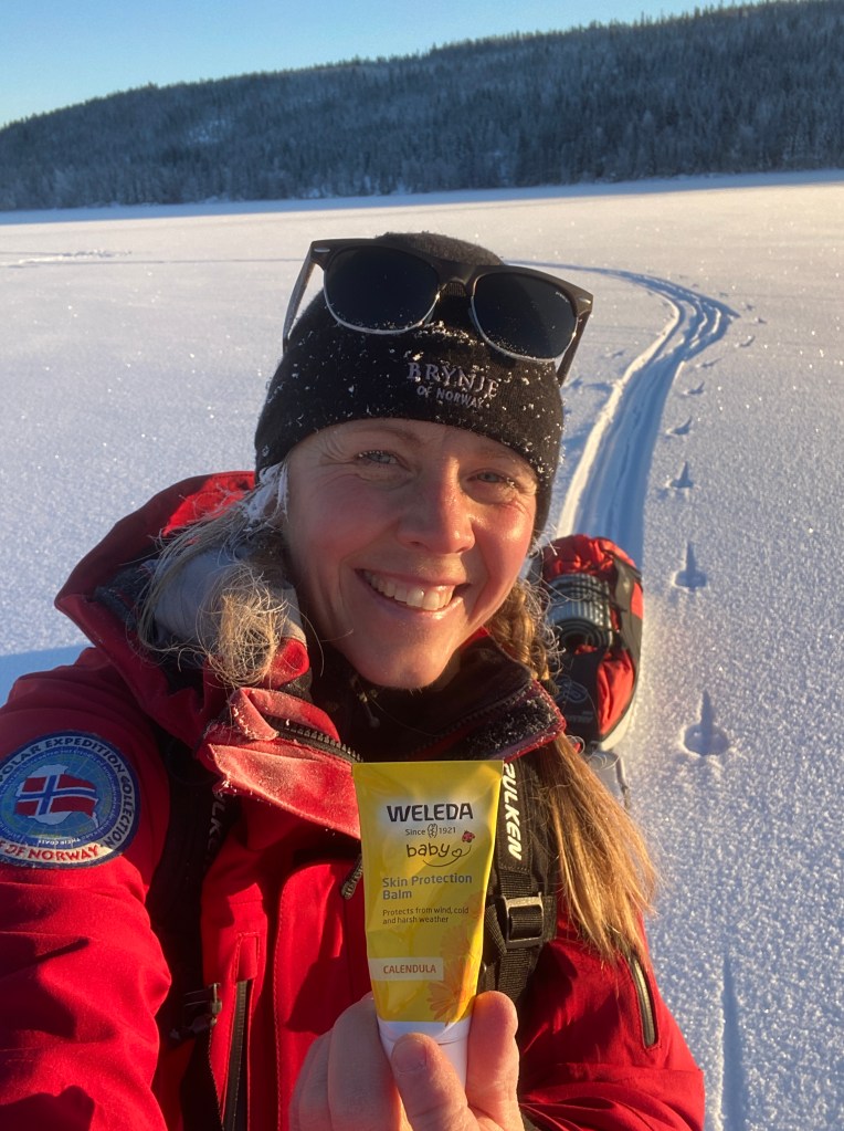 Weleda kuldekrem ble testet - og fungerte fint.